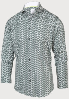BLUE INDUSTRY Overhemd | Groen - 45 (XXL)