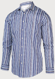 BLUE INDUSTRY Overhemd | - maat 39 (M) Blauw