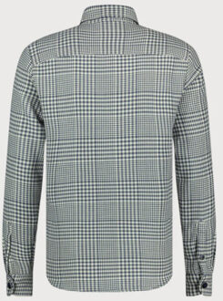 BLUE INDUSTRY Overshirt met ruitmotief | - maat XL Blauw