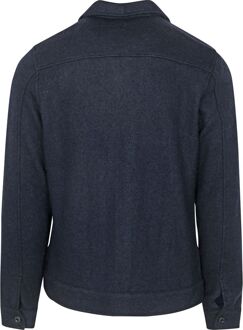 BLUE INDUSTRY Overshirt Milano Navy Donkerblauw
