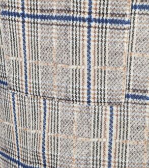 BLUE INDUSTRY Overshirt Ruit Beige