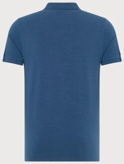 BLUE INDUSTRY Perfect fit polo | - maat XXXL Blauw