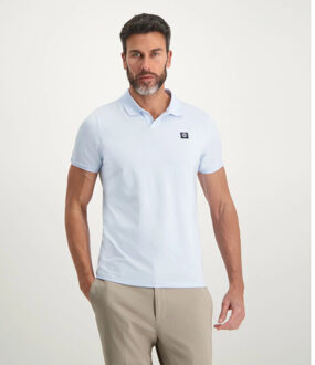 BLUE INDUSTRY Perfect fit polo | - maat XXXL Blauw