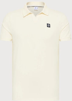BLUE INDUSTRY Perfect fit polo | - maat XXXL Ecru