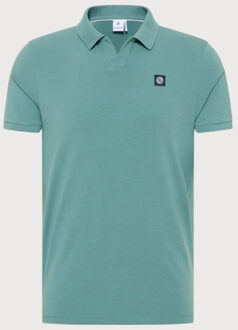 BLUE INDUSTRY Perfect fit polo | - maat XXXL Groen