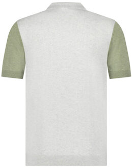 BLUE INDUSTRY Polo met korte mouwen - maat XL Groen