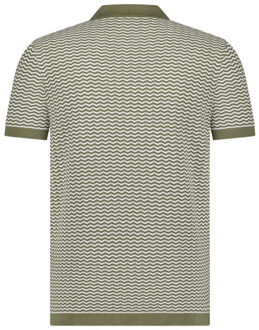 BLUE INDUSTRY Polo met korte mouwen - maat XL Groen