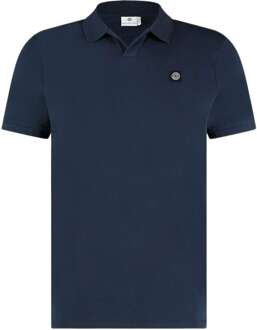BLUE INDUSTRY Polo navy Blauw - L