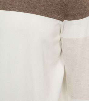 BLUE INDUSTRY Pullover Strepen Bruin - XXL