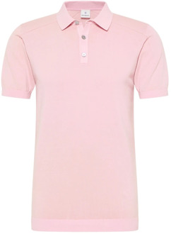 BLUE INDUSTRY Roze Polo Shirt met korte mouwen Blue Industry , Pink , Heren - L