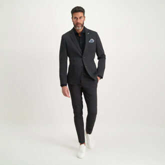 BLUE INDUSTRY Travel chino m30 suit | Zwart - 58
