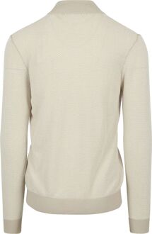 BLUE INDUSTRY Vest Structuur Ecru Off-White