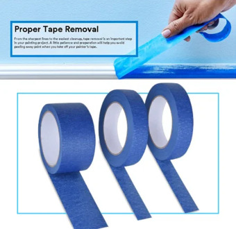 Blue Painter Tape Woodwork Metal And Glass Tape Professional Painters Tape UV-resistant Eco-friendly Easy To Remove Tape