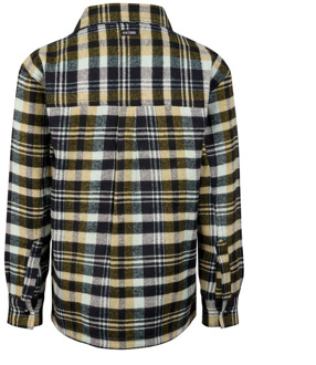 Blue Rebel jongens overhemd Donker groen - 170-176