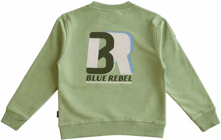 Blue Rebel jongens sweater Groen - 134-140
