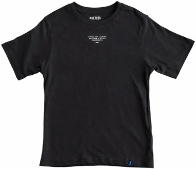 Blue Rebel jongens t-shirt Antracite - 134-140