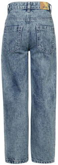 Blue Rebel meisjes jeans Bleached denim - 140