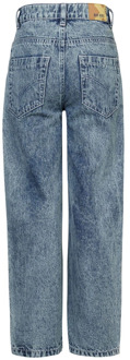 Blue Rebel meisjes jeans Bleached denim - 140