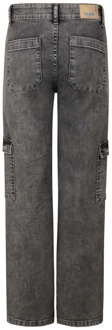 Blue Rebel meisjes jeans Grey denim - 176