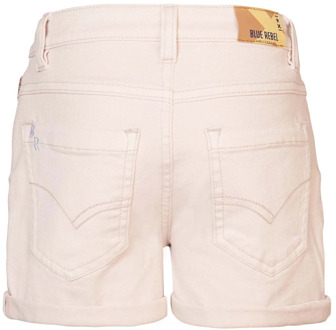Blue Rebel meisjes korte broek Ecru - 176
