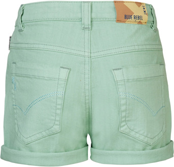 Blue Rebel meisjes short Mint - 170