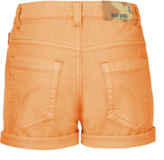 Blue Rebel meisjes short Oranje - 146