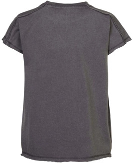 Blue Rebel meisjes t-shirt Antracite - 134-140