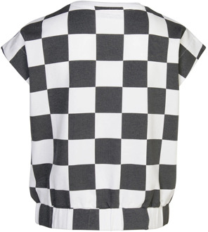 Blue Rebel meisjes t-shirt Wit - 122-128