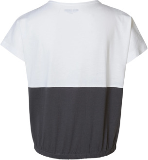 Blue Rebel meisjes t-shirt Wit - 122-128