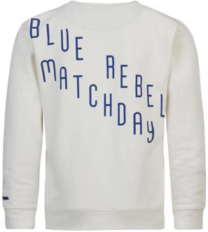 Blue Rebel Sweater Wit - 134-140