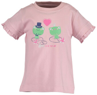 Blue Seven Girls T-Shirt Roze Original Roze/lichtroze