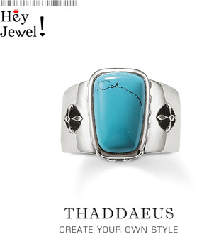 Blue Stone Ring,Europe Style Glam Fashion Good Jewerly For Women,2017 Gift In 925 Sterling Silver,Super Deals