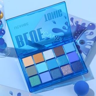 Blue Tonic 15-Color Eyeshadow Palette 10.8g