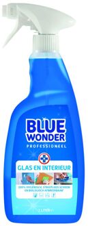 Blue Wonder Glasreiniger Blue Wonder Prof glas en interieur spray 1liter