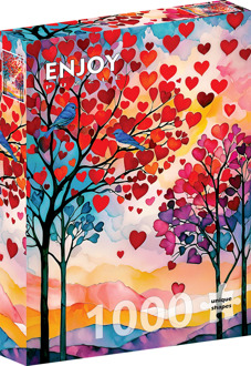 Bluebirds in Love Puzzel (1000 stukjes)