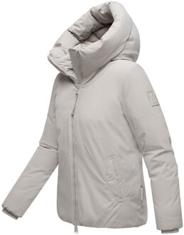 Blütenlicht dames winterjas – eenvoudig, warm & functioneel Grijs - L