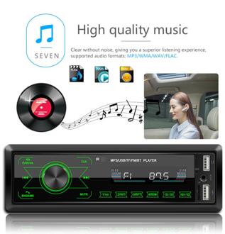 Bluetooth 4.0 1 DIN Stereo Autoradio Auto Radio 12V In-dash 1 Din FM Aux Ingang Ontvanger SD USB MP3 MMC WMA Car Audio Speler