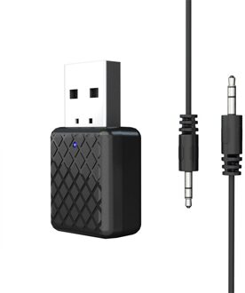 Bluetooth 5.0 Audio-ontvanger Zender 2 In 1 Rca 3.5Mmjack Aux Stereo Muziek Usb Draadloze Adapter Voor Tv Auto pc Speaker 20j29