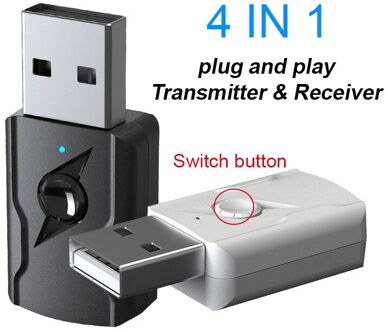 Bluetooth 5.0 Audio Zender CSR8675 Aptx Hd Ll Voor PS4 Pc Schakelaar Draadloze Geluidskaart Muziek Adapter Dual Connection
