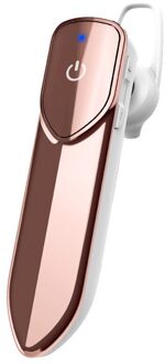 Bluetooth 5.0 Koptelefoon Draadloze Headset Sport Oordopjes Hoofdtelefoon Met Microfoon Voor Alle Smartphone Xiaomi Samsung Huawei Lg Hongmi roos goud