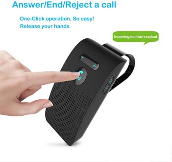 Bluetooth Auto Bluetooth Handsfree Kit Zonneklep Draadloze Speakerphone Multi-point Handsfree Luidspreker Manos Libres Coche