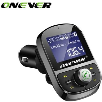 Bluetooth Auto MP3 Speler Fm-zender Usb-oplader Ondersteuning EQ Instelling Voltmeter TF Card U Disk AUX Out kanalen snel opladen