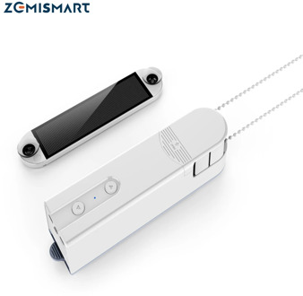 Bluetooth Control Smart Elegance European Chain Motor with Solar Panel Shades Roller Vertical Venetian Zebra Blind