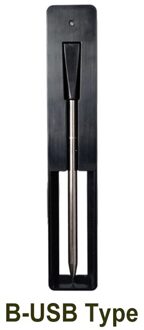 Bluetooth Digitale Voedsel Thermometer Bbq Vlees Thermometer Chocolade Oven Melk Water Keuken Gauge Draadloze Elektronische Probe Test USB charging-B