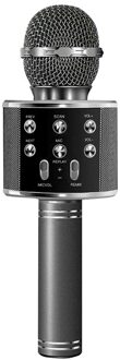 Bluetooth Draadloze Microfoon Luidspreker Handheld Karaoke Microfoon Ktv Muziekspeler
