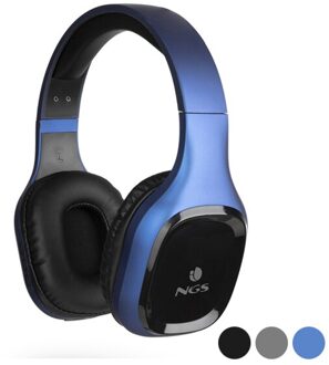 Bluetooth Headset Met Microfoon Ngs Artica Luiaard zwart
