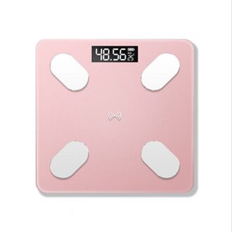 Bluetooth Intelligente Weegschaal Lichaamsvet Schaal Gewicht Weegschalen Voor Body Digitale Weegschalen Gehard Glas Lcd Display D Rechargeable