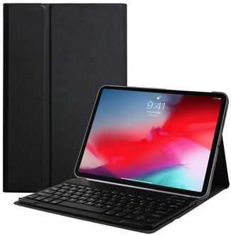 Bluetooth Keyboard Bookcase iPad Pro 11 (2020) tablethoes - Zwart