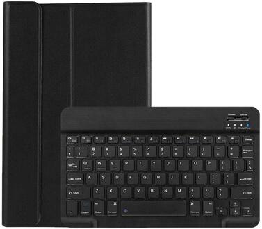 Bluetooth Keyboard Case Voor Huawei Matepad Pro 10.8 Inch MRX-W09 MRX-AL09 Case Met Toetsenbord Pu Leather Flip Stand Cover zwart