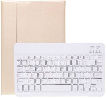 Bluetooth Keyboard Case Voor Huawei Mediapad M6 10.8 Inch Tablet Geval Voor Huawei Mediapad M6 10.8 "(Pro) VRD-L09 Smart Cover goud